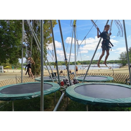 Trampoline-Elastiques 4 places 6000€ NET